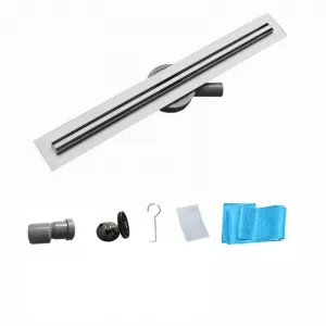 Odvodňovací žľab Mexen Flat 360 SLIM 80 cm + sifón