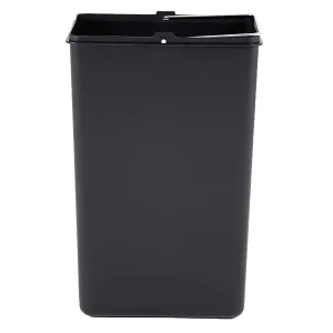 SONGMICS Odpadkový kôš Rubax 2 x 15 L strieborno-čierny