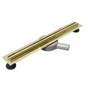 MEXEN - Flat 360 Slim žľab otočný 100 cm zlato 1541100