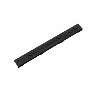 Odtokový žľab nízky MEXEN FLAT BLACK 100 cm - vzor G18