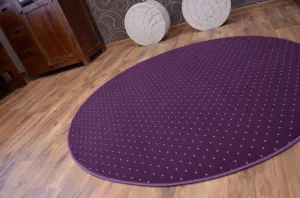 Dywany Lusczow Okrúhly koberec AKTUA Breny fialový, veľkosť kruh 150