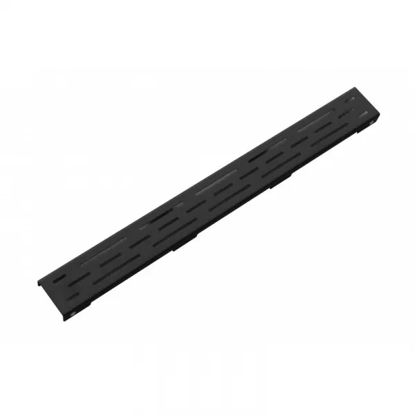 Odtokový žľab nízky MEXEN FLAT BLACK 80 cm - vzor G01