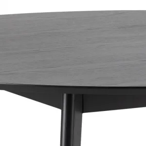 Actona Okrúhly jedálenský stôl 140 cm Roxby čierny