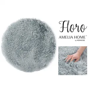 ArtFlhf Koberček FLORO R80 | sivá