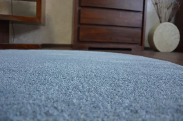 Dywany Lusczow Okrúhly koberec SHAGGY MICRO sivý, veľkosť kruh 100