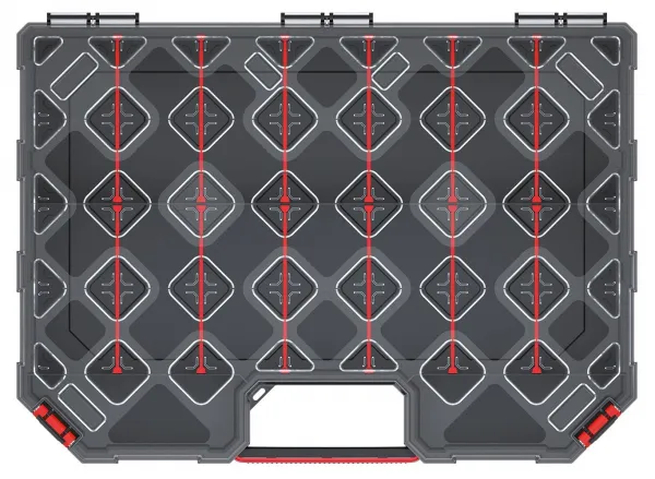 Prosperplast Organizér TAMON II černo-červený, varianta 28,4 cm