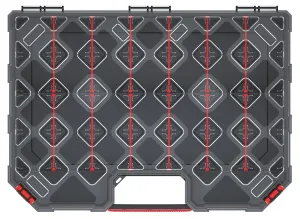 Prosperplast Organizér TAMON II černo-červený, varianta 28,4 cm
