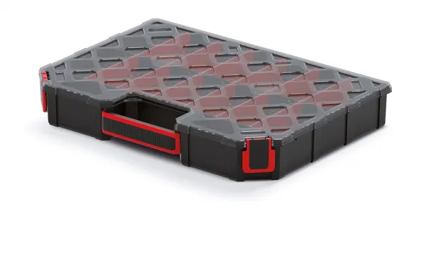 Prosperplast Organizér TAMON II černo-červený, varianta 28,4 cm
