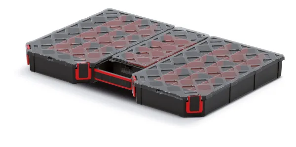 Prosperplast Organizér TAMON II černo-červený, varianta 28,4 cm