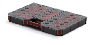 Prosperplast Organizér TAMON II černo-červený, varianta 28,4 cm