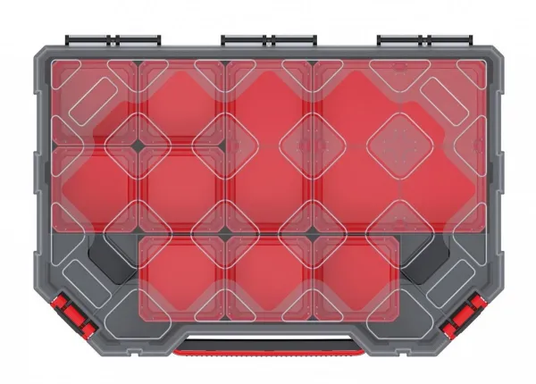 Prosperplast Organizér TAMON IV černo-červený, varianta 39 cm