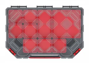 Prosperplast Organizér TAMON IV černo-červený, varianta 39 cm