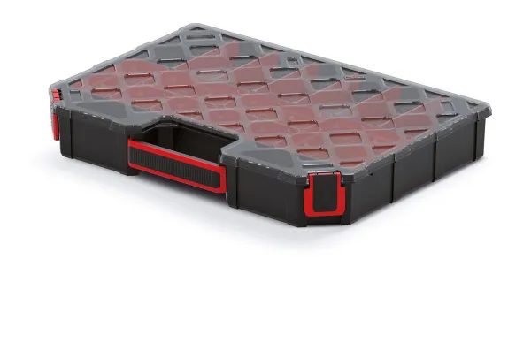 Prosperplast Organizér TAMON III černo-červený, varianta 577x390x60 mm