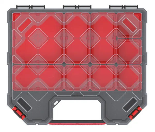 Prosperplast Organizér TAMON IV černo-červený, varianta 39 cm