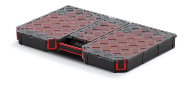 Prosperplast Organizér TAMON III černo-červený, varianta 577x390x60 mm