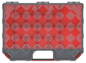 Prosperplast Organizér TAMON IV černo-červený, varianta 39 cm