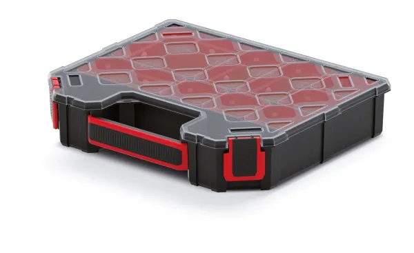 Prosperplast Organizér TAMON IV černo-červený, varianta 39 cm