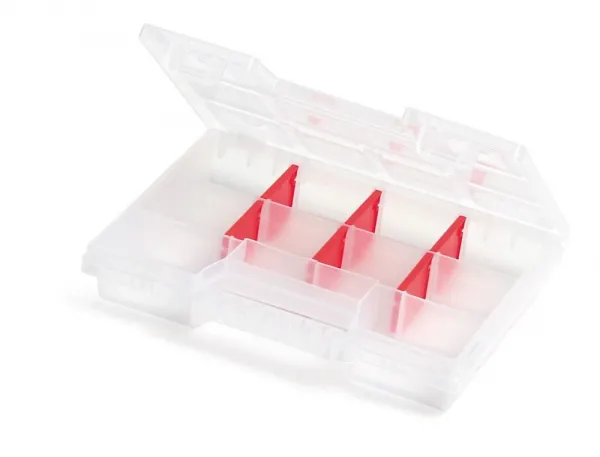 Prosperplast Organizér ZERGOT 19,5 x 15,5 x 3,5 cm červený