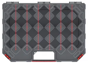 Prosperplast Organizér TAMON V černo-červený, varianta 39 cm