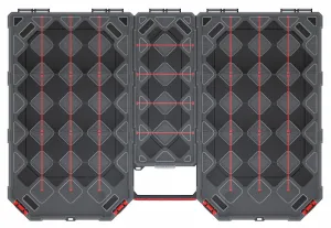 Prosperplast Organizér TAMON V černo-červený, varianta 39 cm