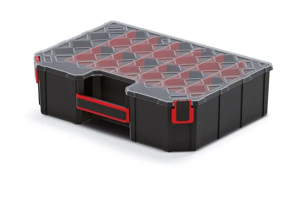 Prosperplast Organizér TAMON X černo-červený, variant 28,4 cm