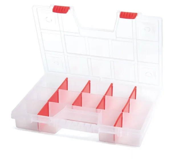 Prosperplast Organizér ZERGOT 39 x 29 x 6,5 cm červený