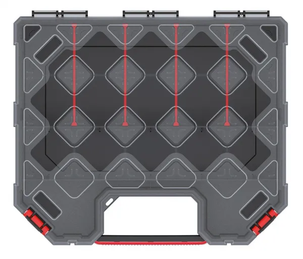 Prosperplast Organizér TAMON V černo-červený, varianta 39 cm