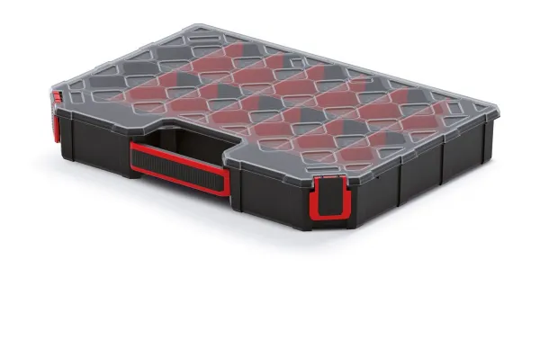 Prosperplast Organizér TAMON V černo-červený, varianta 39 cm
