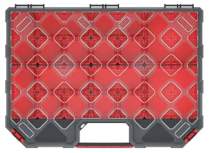 Prosperplast Organizér TAMON VI černo-červený, varianta 39 cm