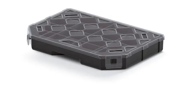 Prosperplast Organizér TAMON černý, varianta 19,5 cm