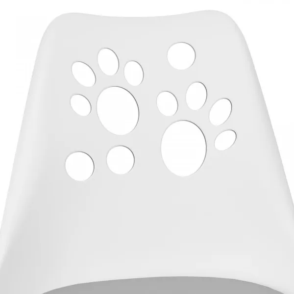 Kancelárska stolička GROVER biela / sivá