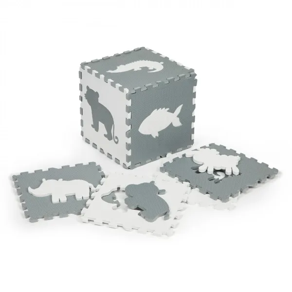Penová podložka s plotom puzzle suchý bazén 36 kusov