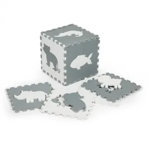 Penová podložka s plotom puzzle suchý bazén 36 kusov