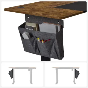SONGMICS Písací stôl Vasagle Foral elektricky nastaviteľný 140 cm hnedý