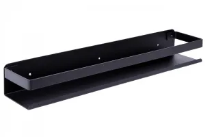 Kúpeľňová polička Megara Loft 50 cm čierna