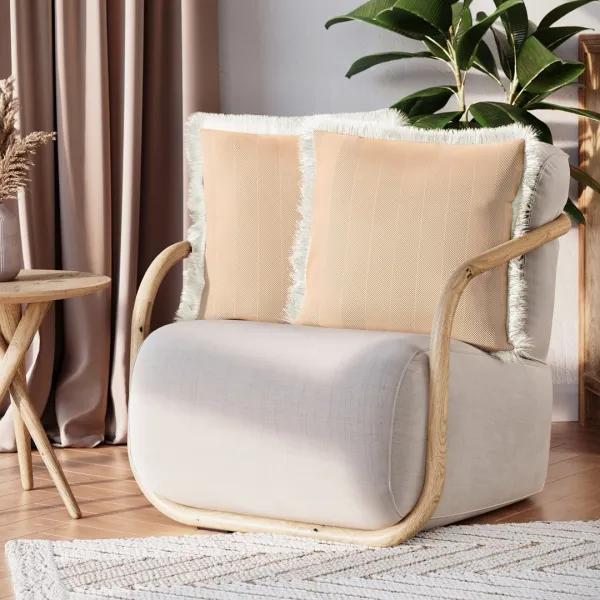AmeliaHome Vankúš CLEAR 45x45 cm oranžový