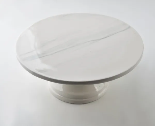 Affekdesign Porcelánový podnos LOUISE GREY Patera 25 cm biely