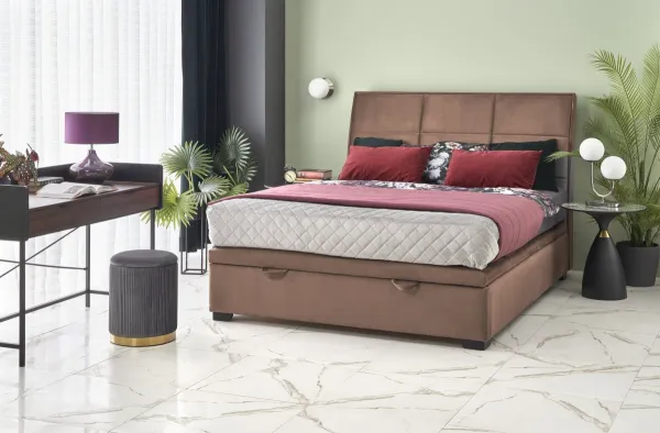 HALMAR Posteľ CONTINENTAL 2 160x200 béžová