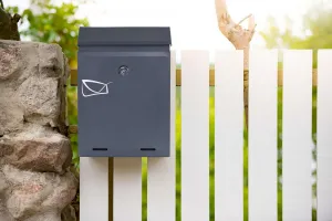 Odvín antracitová poštová schránka