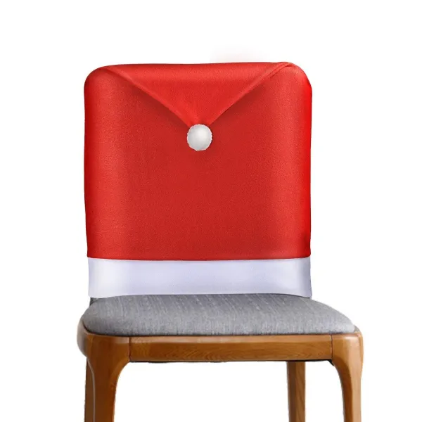 Tutumi Sada 2 ks potahů na židle SANTA červená