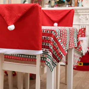 Tutumi Sada 2 ks potahů na židle SANTA červená