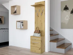 TP Living Predsieňová skriňa Duo hnedá