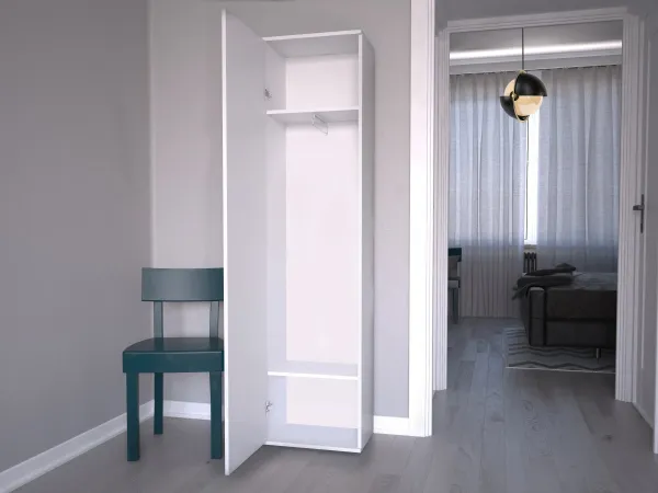 TP Living Predsieňová skriňa DUO matná biela