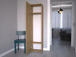 TP Living Predsieňová skrinka DUO dub artisan