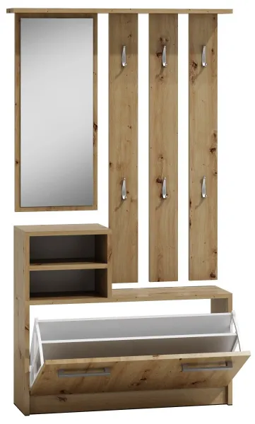 TP Living Predsieňová stena Artisan B hnedá