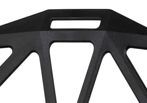 Ažurové stoličky VECTOR sada 4 kusov čierne