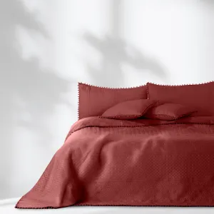 Prikrývka na posteľ AmeliaHome Meadore IV ružová, veľkosť 240x260