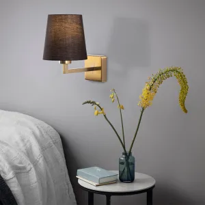 Opviq Nástenná lampa Profil I čierna