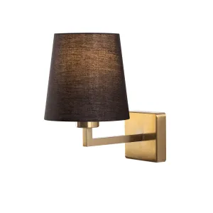 Opviq Nástenná lampa Profil I čierna