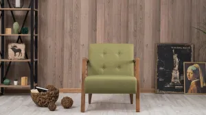 Kreslo ušiak Kemer - Green